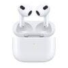 هدفون بلوتوثی اپل مدل AirPods 3 با نویز کنسلینگ میکروفون (ENC)