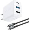 شارژر دیواری ایس فست مدل A17 GaN67W به همراه کابل USB-C - Image 2